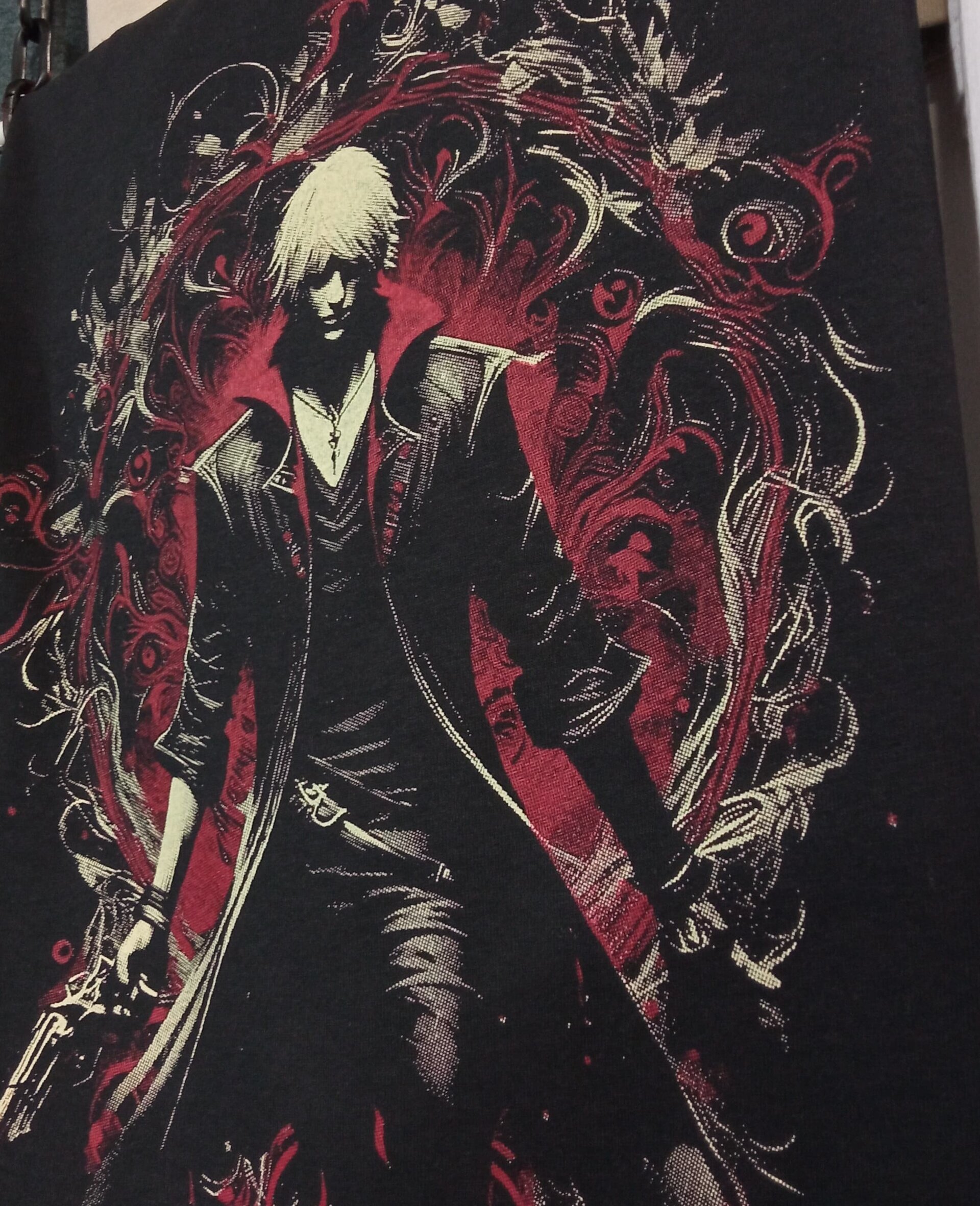 Camiseta Negra Dante Devil May Cry - 2